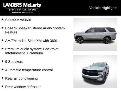 2024 Chevrolet Tahoe 4WD RST