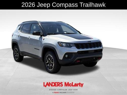 Silver Zynith Metallic Clearcoat 2026 Jeep Compass Trailhawk