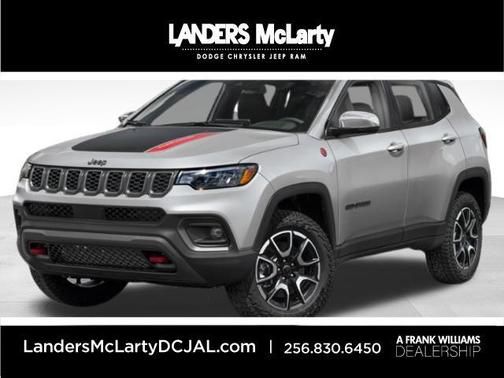 Silver Zynith Metallic Clearcoat 2026 Jeep Compass Trailhawk