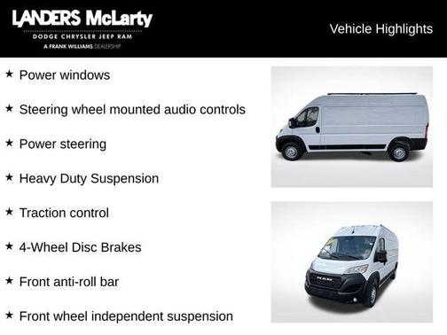 2024 RAM ProMaster 2500 Tradesman
