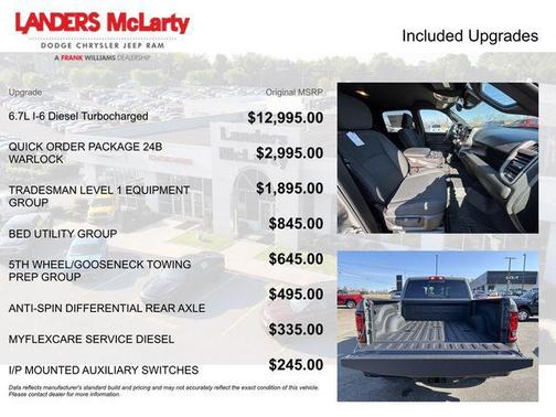 2026 RAM 2500 Warlock Crew Cab 4x4 6'4' Box