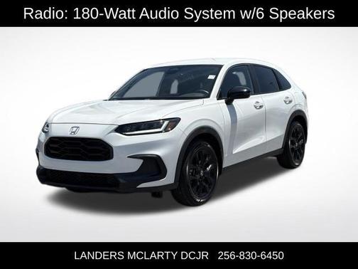 Platinum White Pearl 2024 Honda HR-V 2WD Sport