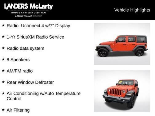 2018 Jeep Wrangler Unlimited Sport