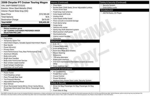 2008 Chrysler PT Cruiser Touring