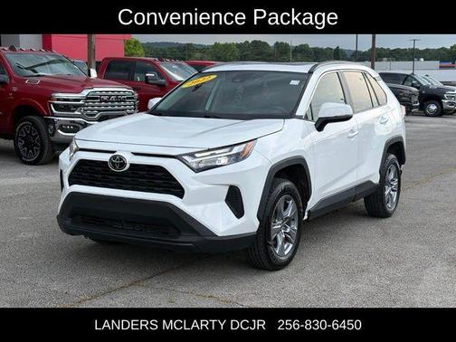 White 2022 Toyota RAV4 XLE