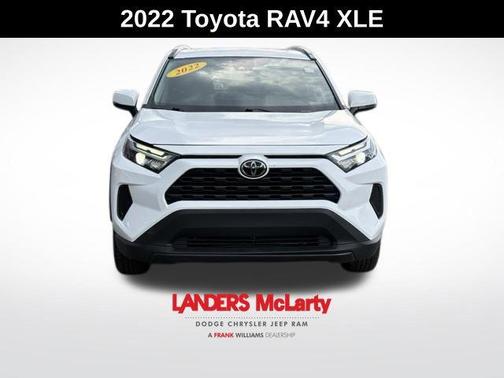 White 2022 Toyota RAV4 XLE