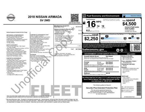 2018 Nissan Armada SV