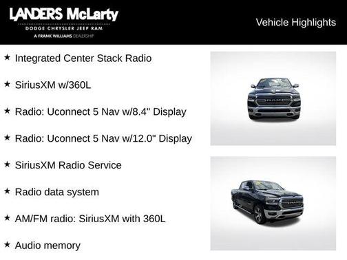 Diamond Black Crystal Pearlcoat 2023 RAM 1500 Laramie