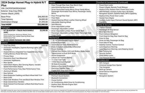 2024 Dodge Hornet R/T Plus EAWD