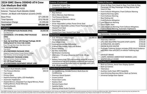 2024 GMC Sierra 3500 Base