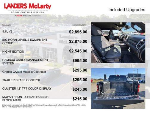 2026 RAM 1500 Big Horn/Lone Star