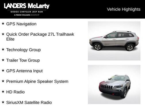 2019 Jeep Cherokee Trailhawk Elite