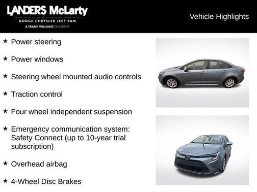 2024 Toyota Corolla Hybrid LE