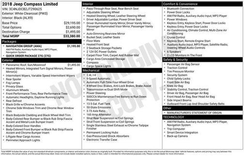 2018 Jeep Compass Limited