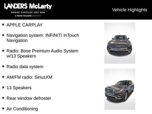 2024 INFINITI QX80 Luxe