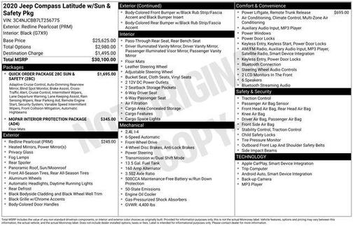2020 Jeep Compass Latitude
