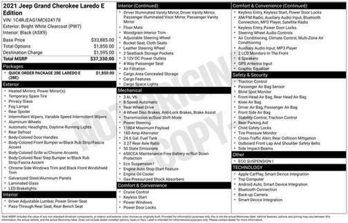 2021 Jeep Grand Cherokee Laredo