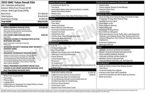 2023 GMC Yukon Denali