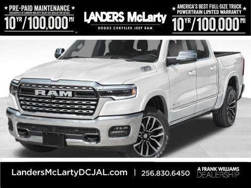 Bright White Clearcoat 2026 RAM 1500 Longhorn