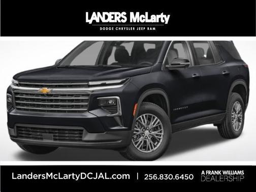 Mosaic Black Metallic 2025 Chevrolet Traverse LT