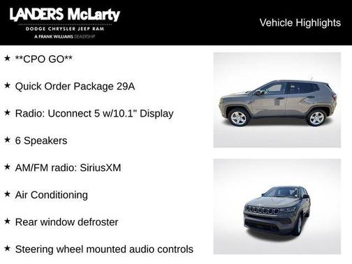 Sting-Gray Clearcoat 2024 Jeep Compass Sport