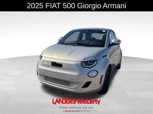 Greige Metallic 2025 FIAT 500e Giorgio Armani FWD