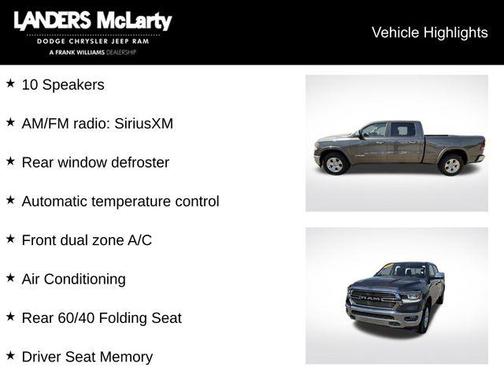 Granite Crystal Metallic Clearcoat 2020 RAM 1500 Laramie