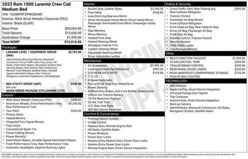 2023 RAM 1500 Laramie