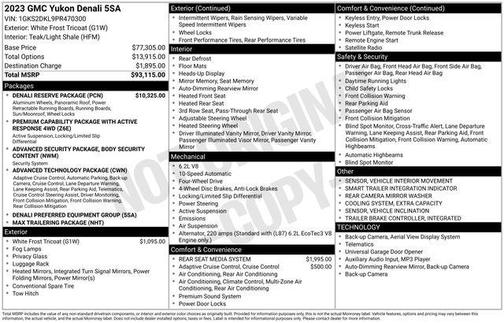2023 GMC Yukon Denali