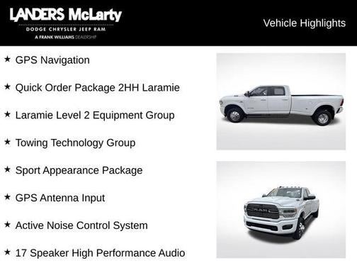 2019 RAM 3500 Laramie Crew Cab 4x4 8' Box