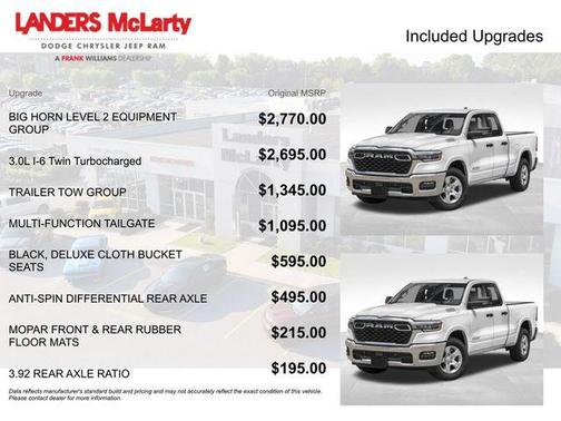 2025 RAM 1500 Big Horn/Lone Star