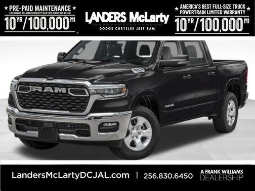 Diamond Black Crystal Pearlcoat 2026 RAM 1500 Big Horn/Lone Star