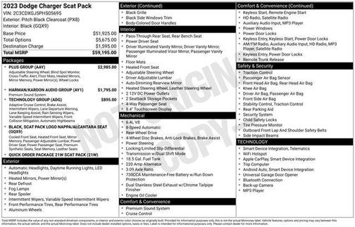 2023 Dodge Charger R/T Scat Pack