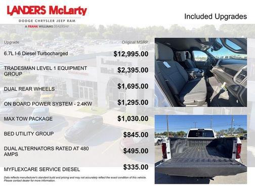 2026 RAM 3500 Tradesman Crew Cab 4x4 8' Box