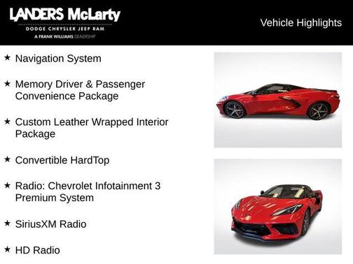 2022 Chevrolet Corvette Stingray w/3LT