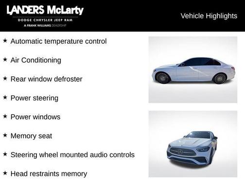 2023 Mercedes-Benz C-Class Sedan