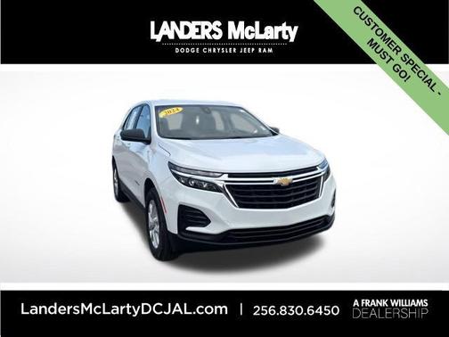 Summit White 2024 Chevrolet Equinox LS