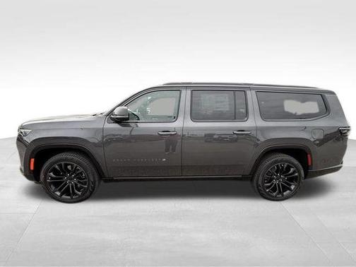 Baltic Gray Metallic Clearcoat 2026 Jeep Grand Wagoneer L Summit Obsidian 4x4