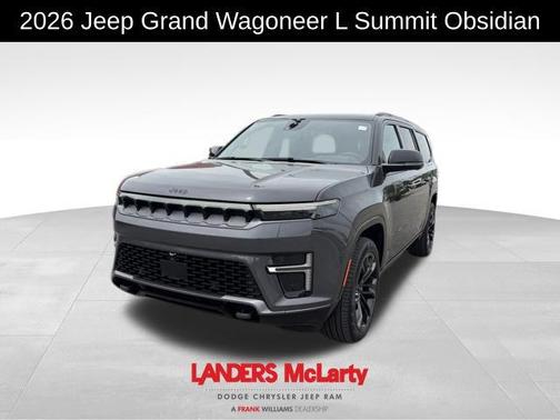 Baltic Gray Metallic Clearcoat 2026 Jeep Grand Wagoneer L Summit Obsidian 4x4