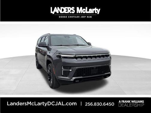 Baltic Gray Metallic Clearcoat 2026 Jeep Grand Wagoneer L Summit Obsidian 4x4