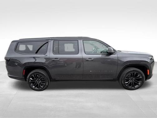 Baltic Gray Metallic Clearcoat 2026 Jeep Grand Wagoneer L Summit Obsidian 4x4