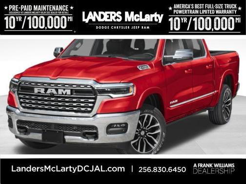 Molten Red Pearlcoat 2026 RAM 1500 Longhorn