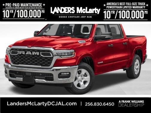 Molten Red Pearlcoat 2026 RAM 1500 Big Horn/Lone Star