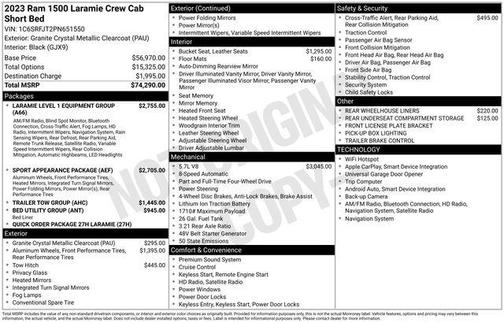 2023 RAM 1500 Laramie