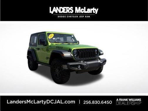 Mojito Clearcoat 2025 Jeep Wrangler Willys