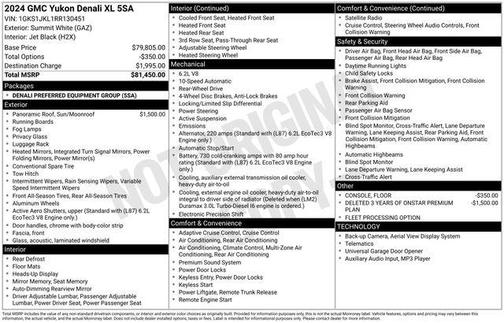 2024 GMC Yukon XL Denali