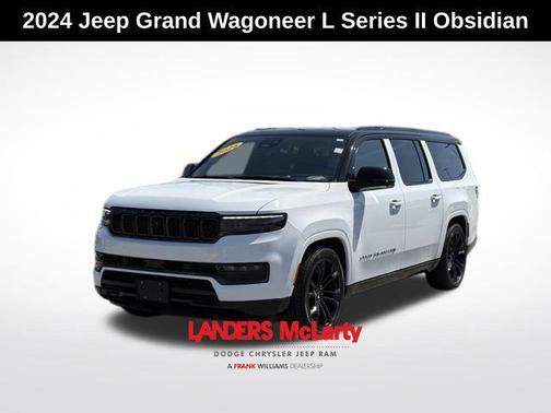 Bright White Clearcoat 2024 Jeep Grand Wagoneer L Series II 4x4