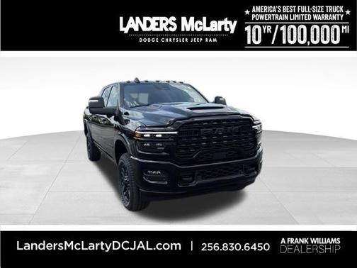 Diamond Black Crystal Pearlcoat 2026 RAM 2500 Limited Mega Cab 4x4 6'4' Box