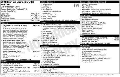 2023 RAM 1500 Laramie