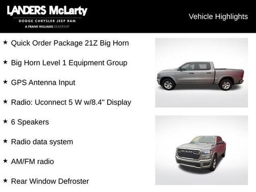 2025 RAM 1500 Big Horn/Lone Star